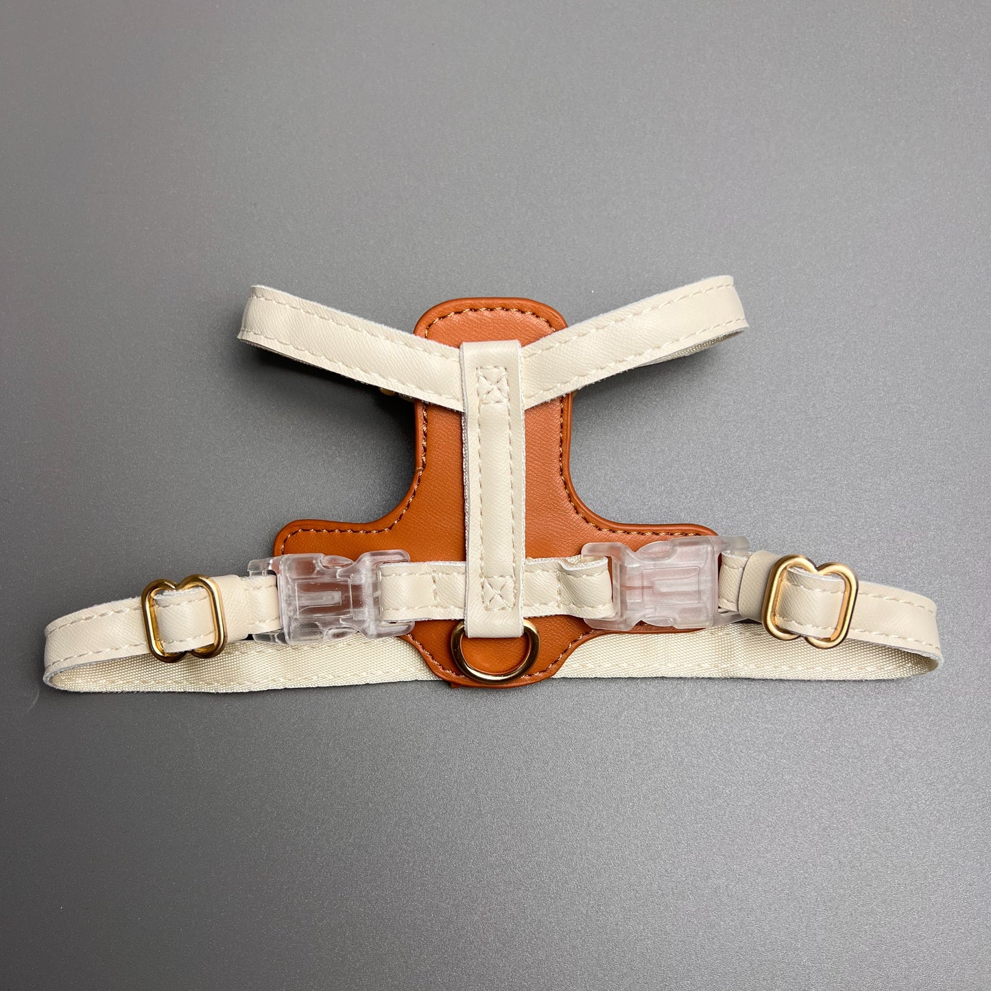 Anti-Escape Leather Cat Harness Set - Leather Soft Adjustable, Waterproof, Lightweight Vest for Cats and Small Dogs