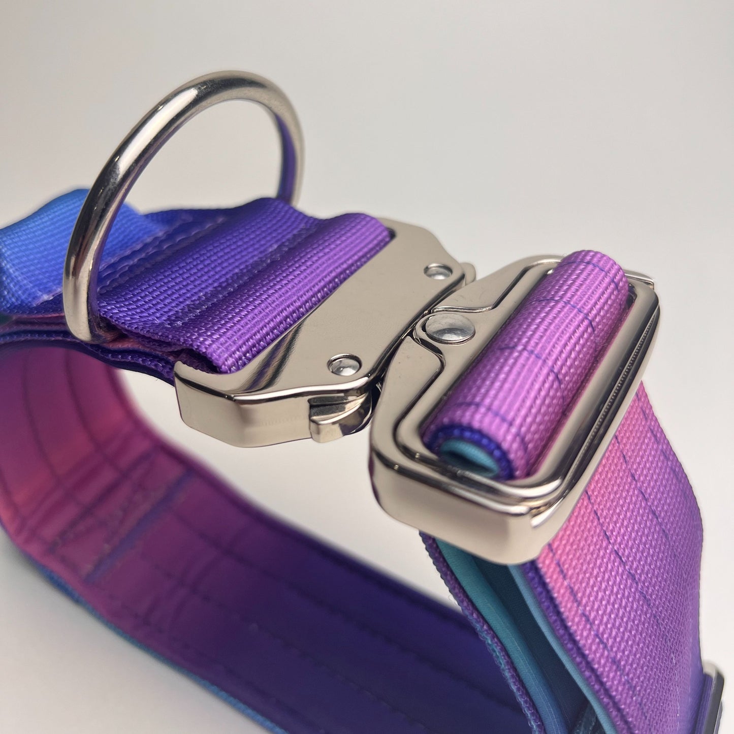 Gradient Tactical Dog Collar Leash Set Suitable for Medium and Large Dogs High Strength Nylon + Neoprene Design Width 5cm