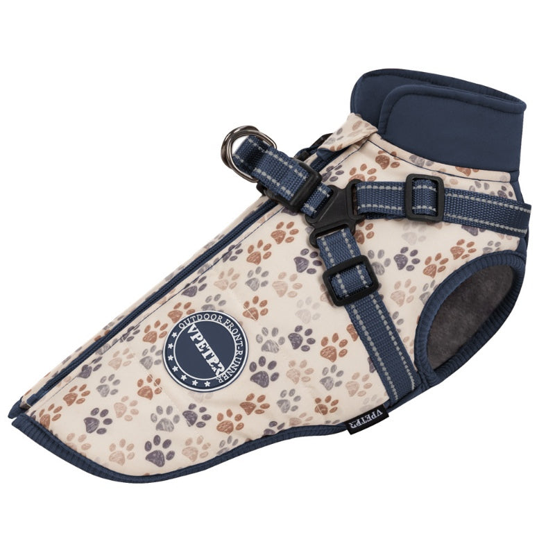 Winter cotton coatdog jackettraction jacket for small and medium-sized dogs