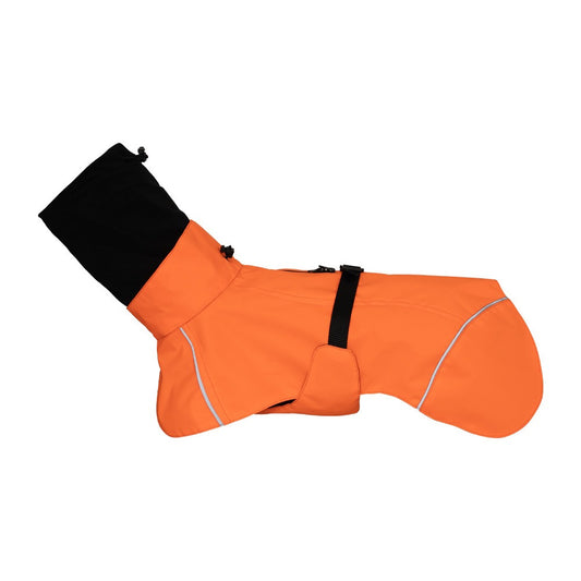 Lightweight dog raincoat – cape waterproof design with adjustable reflective strips for small and medium dogs