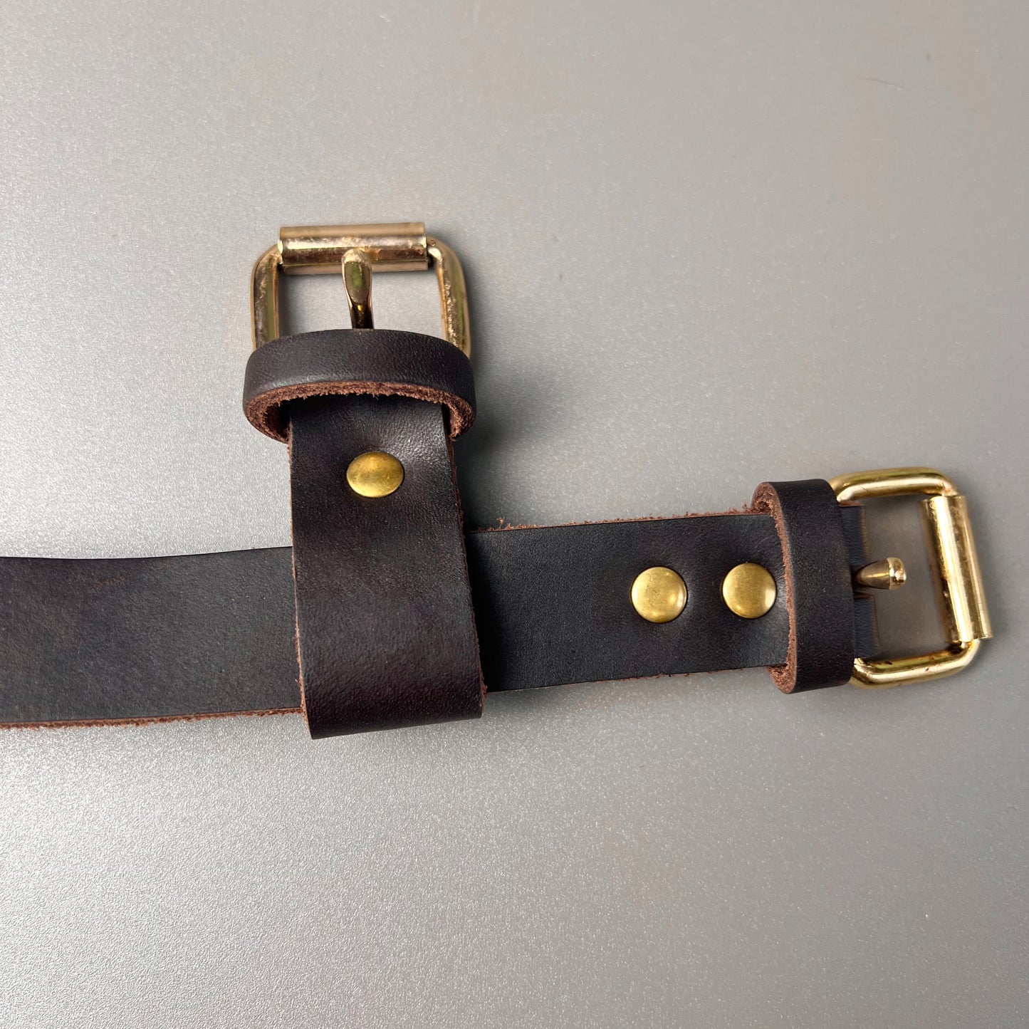 Genuine Leather Y-Shaped Dog Harness – Adjustable Neck and Chest, Pull-Proof, Durable for Large Dogs, Handcrafted Full Grain Leather