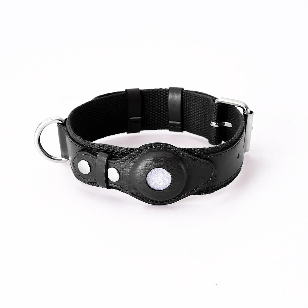Soft Leather Pet Collar for Medium and Large Dogs