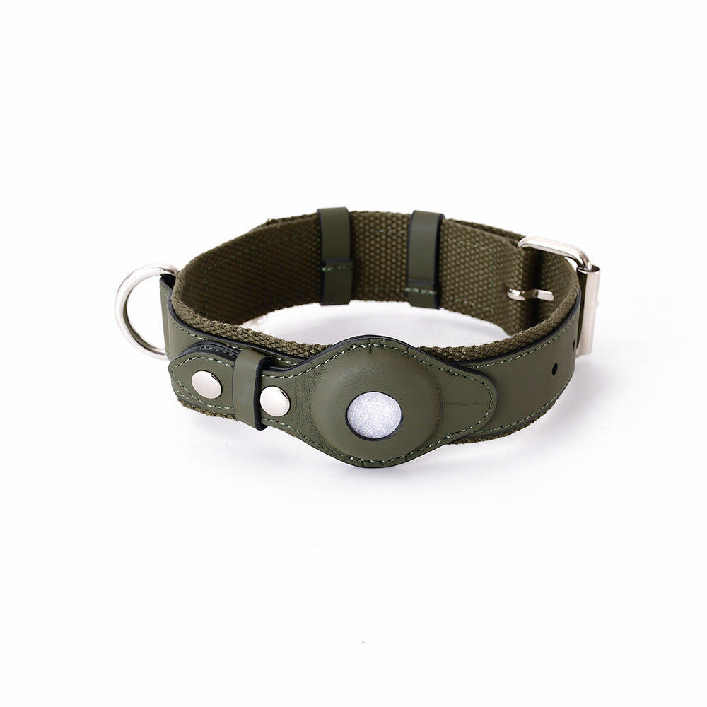 Soft Leather Pet Collar for Medium and Large Dogs