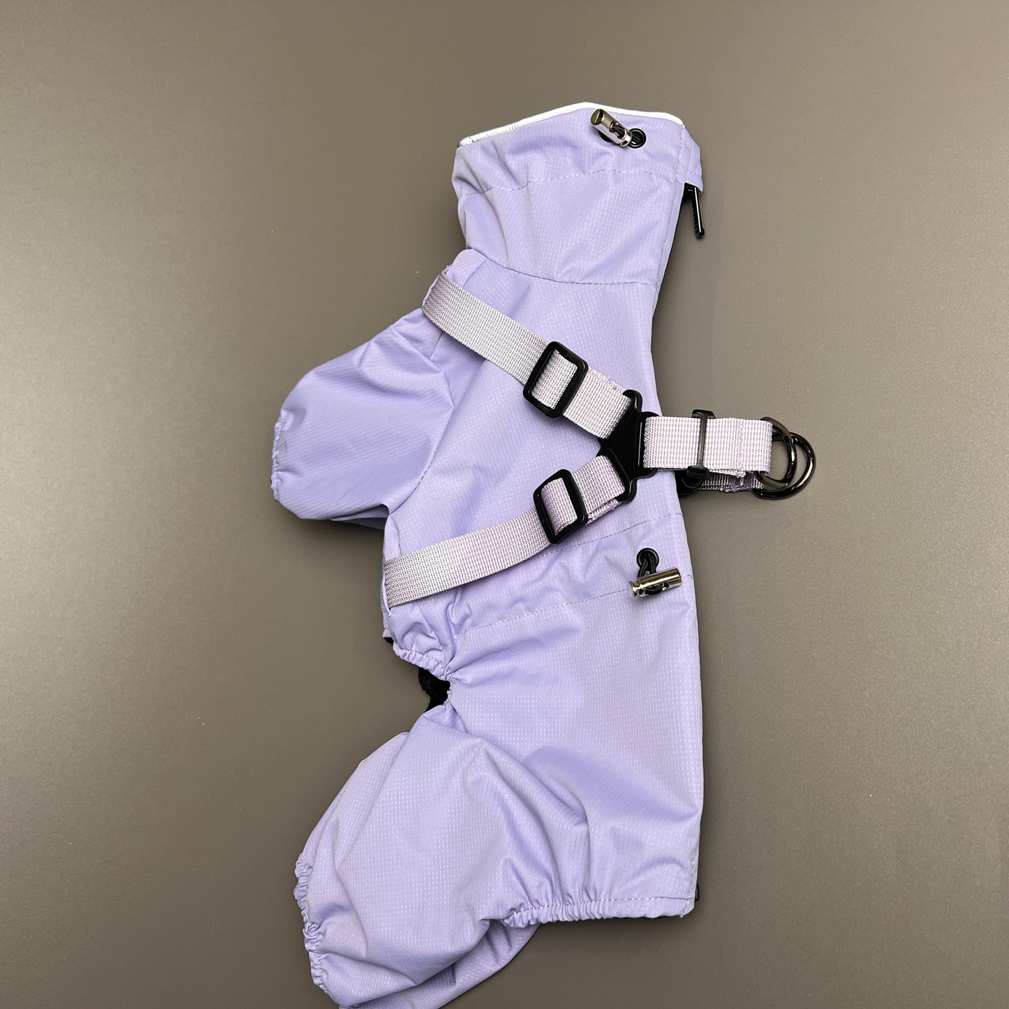 Lightweight dog raincoat | Adjustable harness | Waterproof dog jacket | Reflective at night | Fits all sizes of dogs S-6XL