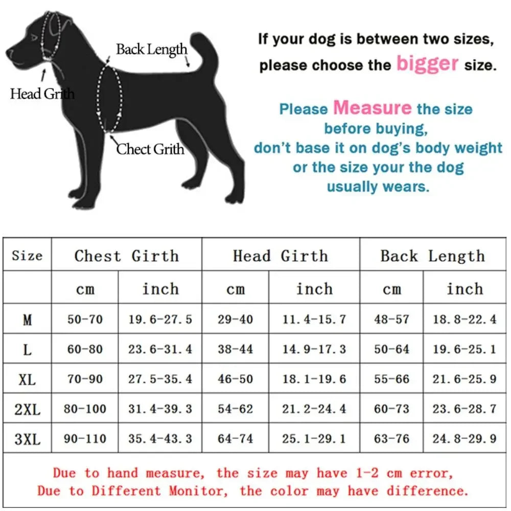 Sled dog training harness with anti-explosion adjustable leash | Suitable for medium and large husky dogs, reflective waterproof