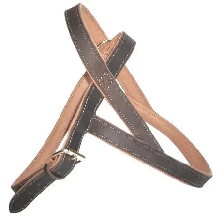 Double leather harness Saddle design Top cowhide dog harness Durable leather traction harness for large dogs