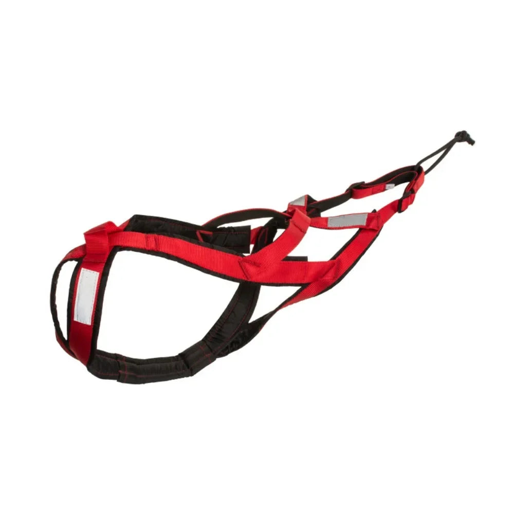 Sled dog training harness with anti-explosion adjustable leash | Suitable for medium and large husky dogs, reflective waterproof