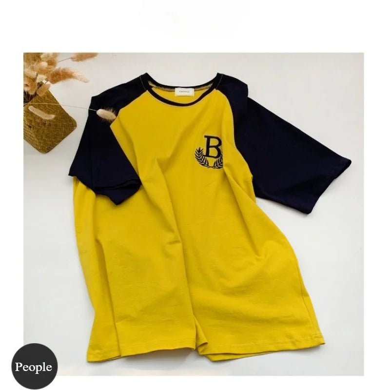 Summer Pet Clothing Small Dogs and Female Owners Sweatshirt Embroidered Short Sleeve Loose T-shirt French Bulldog Teddy