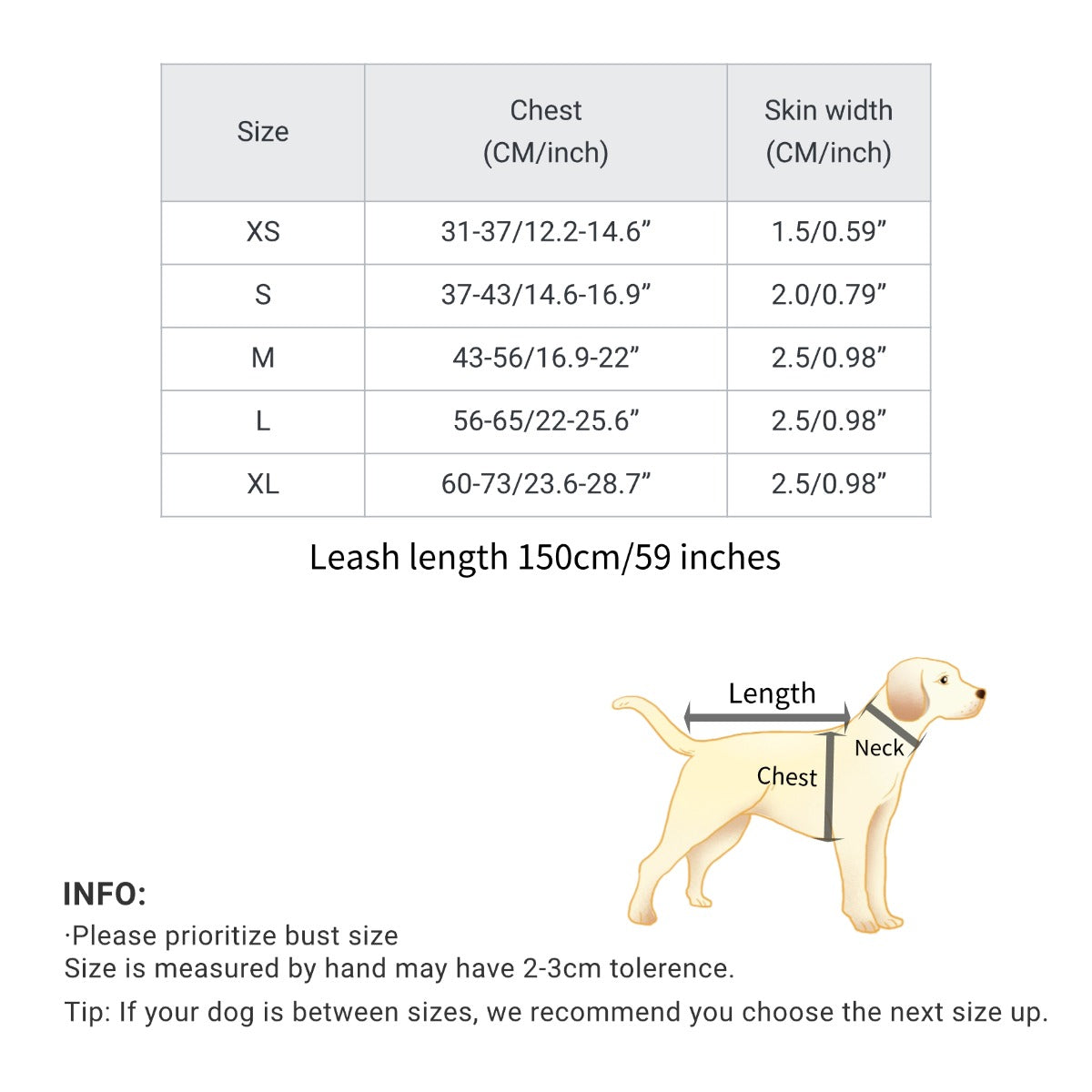 Waterproof leather dog harness set | Adjustable Y-shaped harness | Soft and comfortable Thickened metal buckle for small and medium dogs