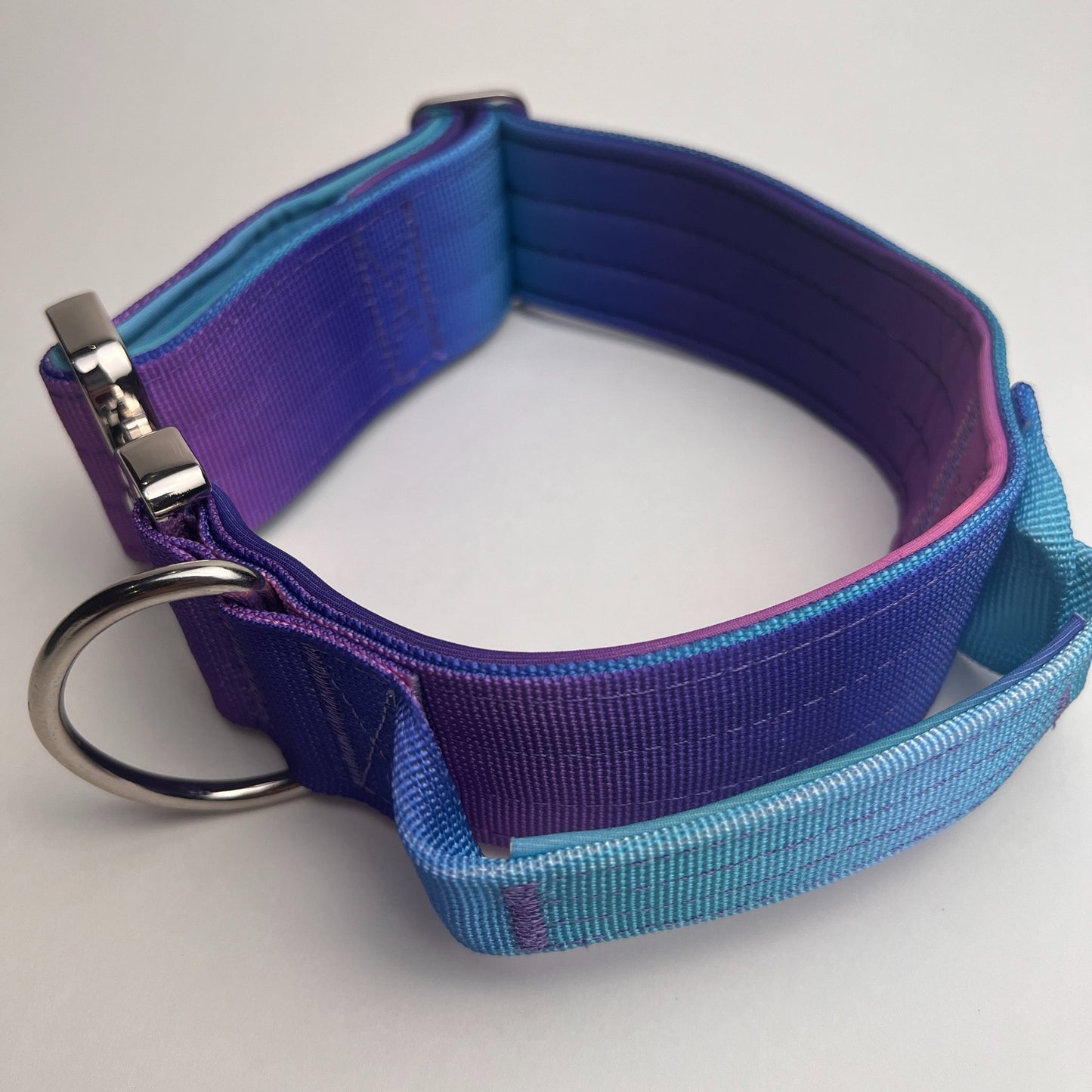 Gradient Tactical Dog Collar Leash Set Suitable for Medium and Large Dogs High Strength Nylon + Neoprene Design Width 5cm