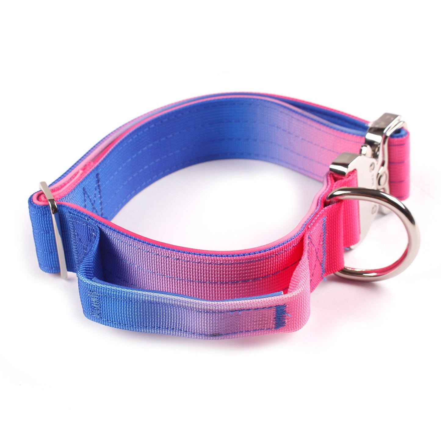 Tactical dog collar and leash set Explosion-proof dog training collar Collar width 5cm Maximum load 400kg Suitable for medium and large dogs