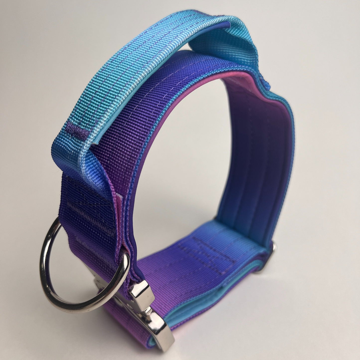Gradient Tactical Dog Collar Leash Set Suitable for Medium and Large Dogs High Strength Nylon + Neoprene Design Width 5cm