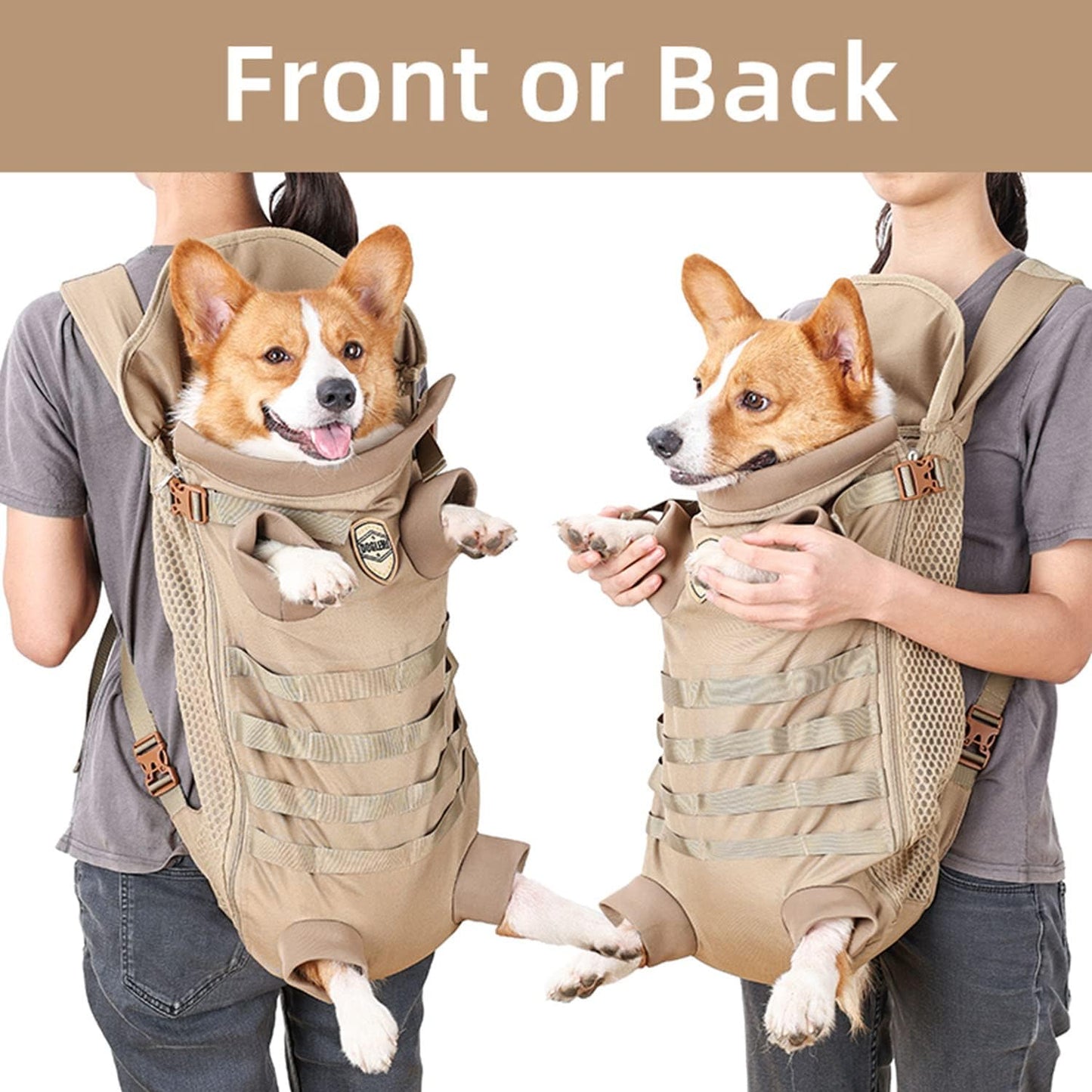 Dog Strap Tactical Backpack