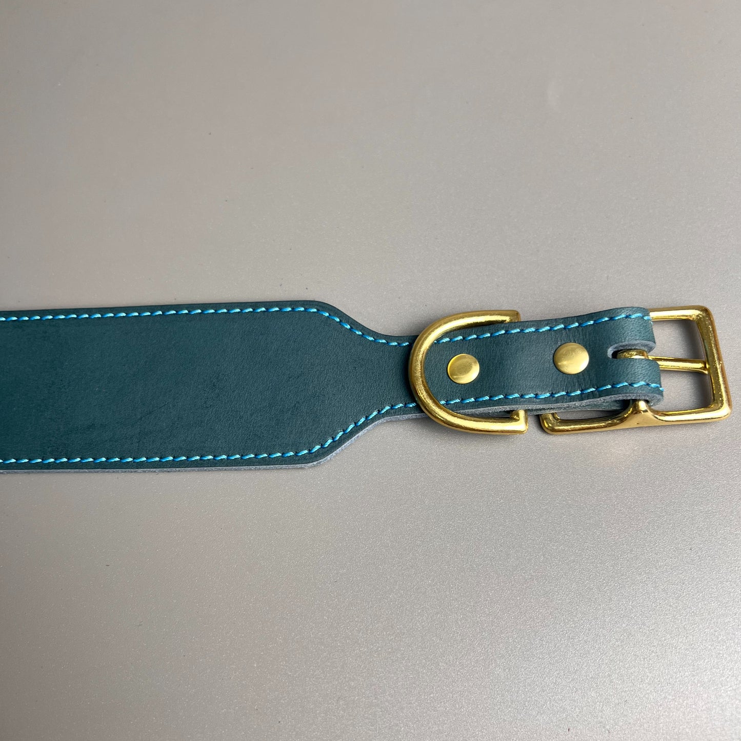 Luxury Leather Martingale Collar – Elegant & Safe for Sighthounds