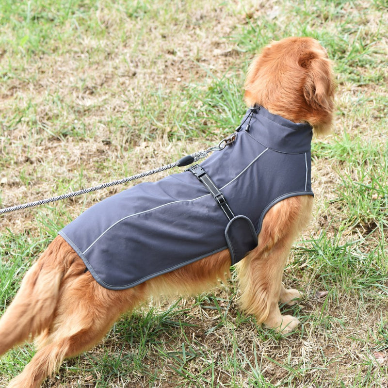 Winter Jacket for Large Dogs Thickened, Warm and Waterproof Dog Jacket