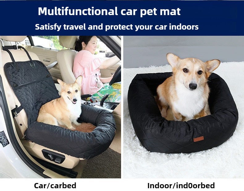 Pet Car Seat, Breathable Folding Soft Travel Bag