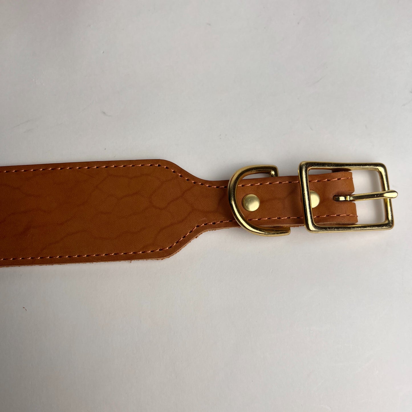 Anti-Pull Greyhound Leather Collar Natural leather soft and skin friendly