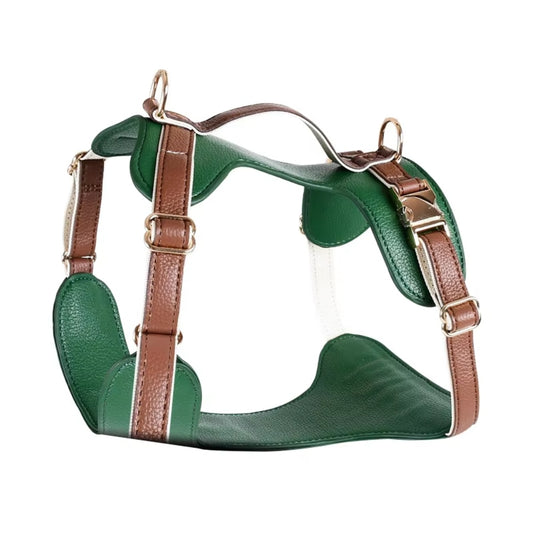 Anti-pull dog chest harness waterproof pet vest leash adjustable hair-free soft and comfortable suitable for medium large dogs
