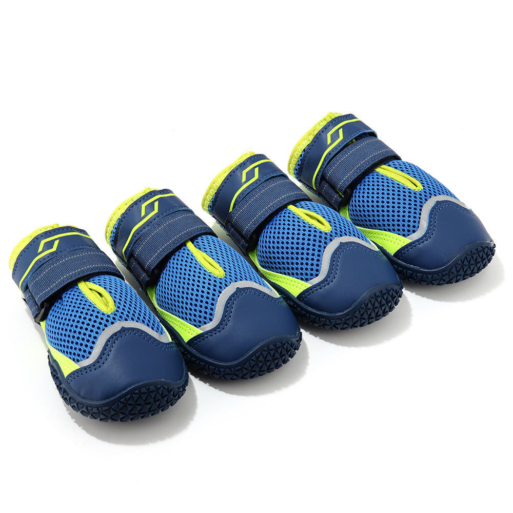 Anti-slip wear-resistant breathable dog boots