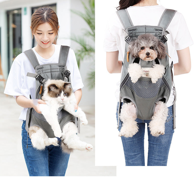 Dog Backpack Adjustable Pet Travel Backpack