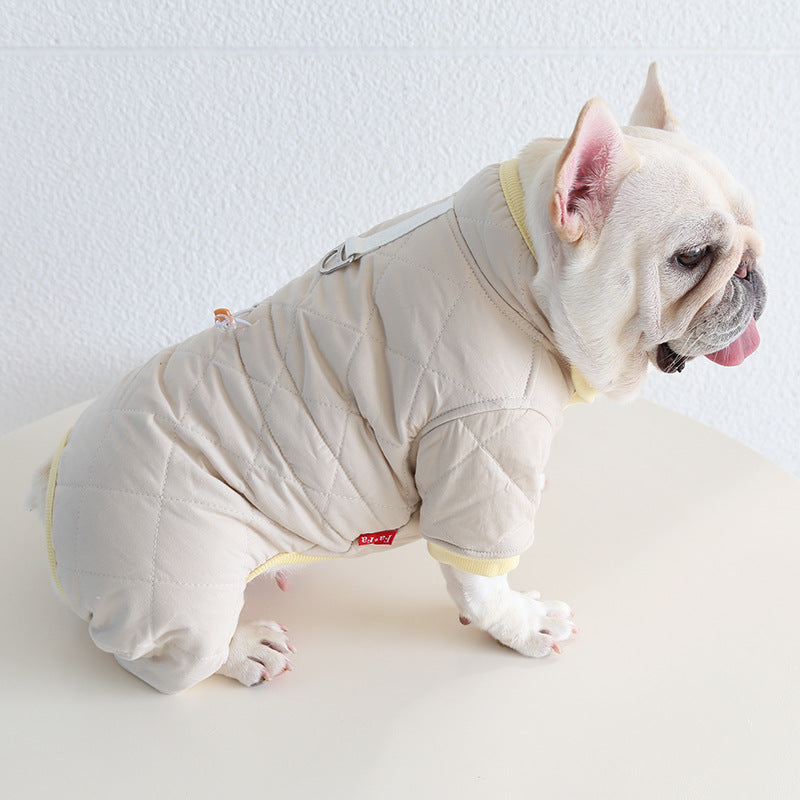 Dog Warm Jacket-French Bulldog Pug Corgi Garfield