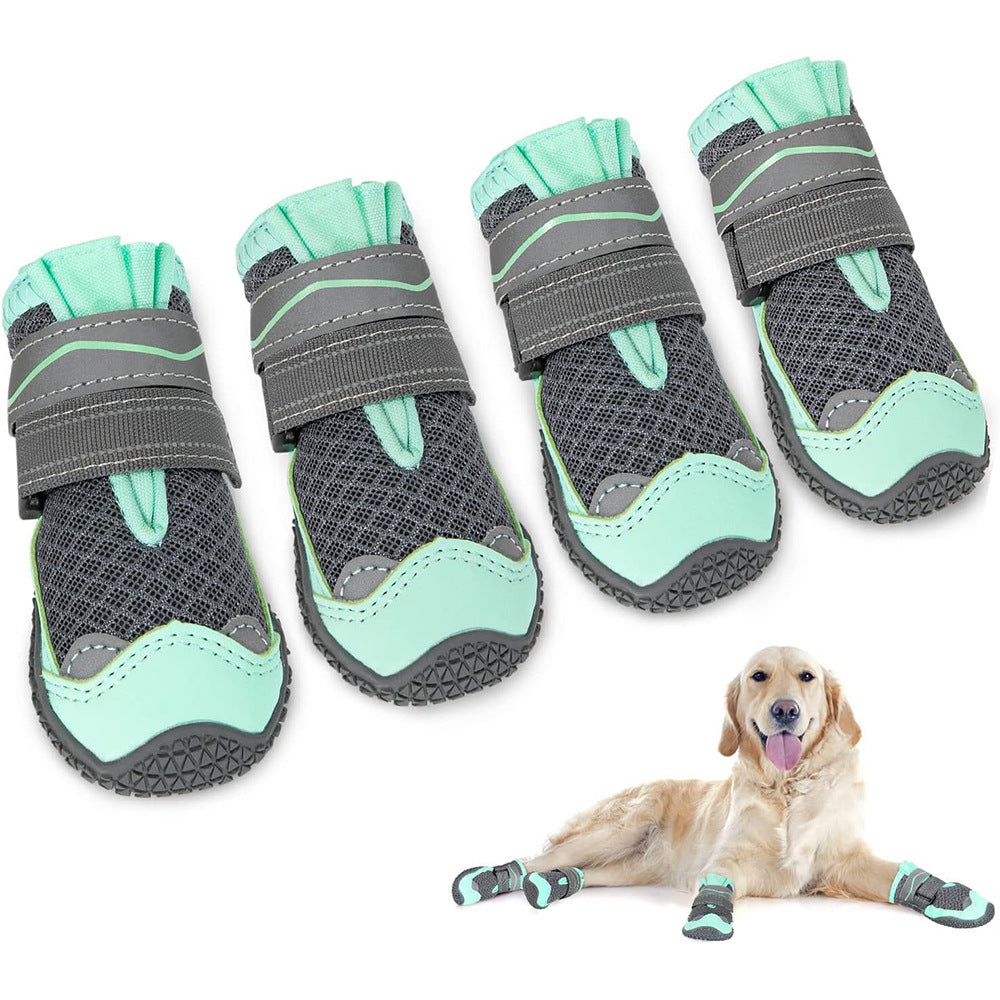 Anti-slip wear-resistant breathable dog boots