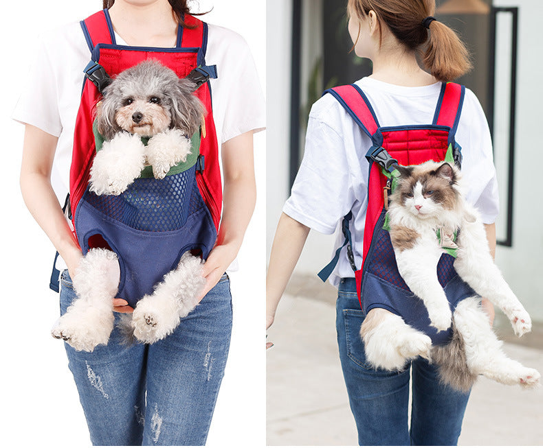 Dog Backpack Adjustable Pet Travel Backpack