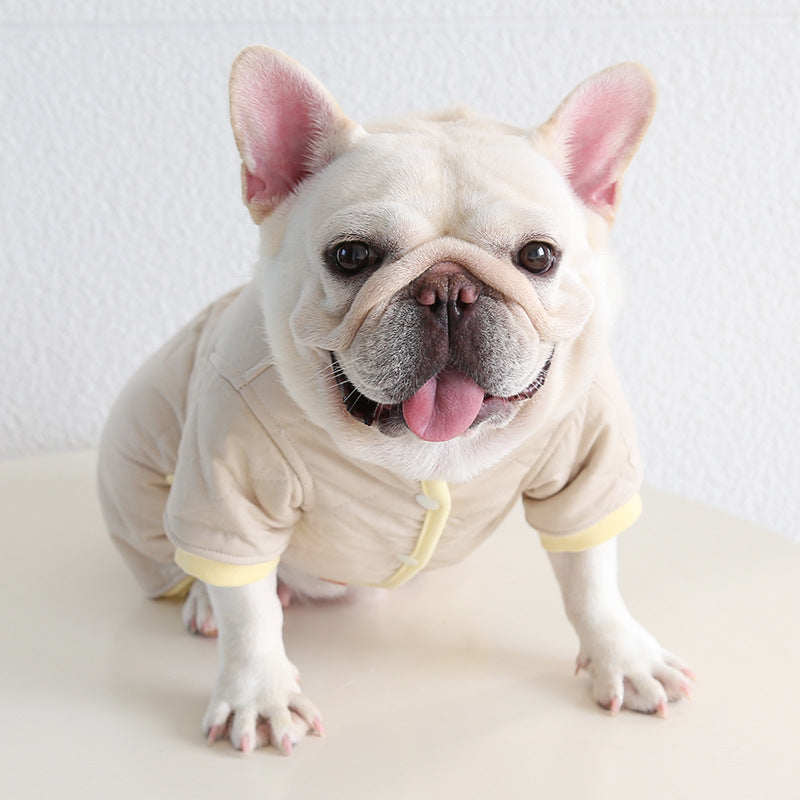 Dog Warm Jacket-French Bulldog Pug Corgi Garfield