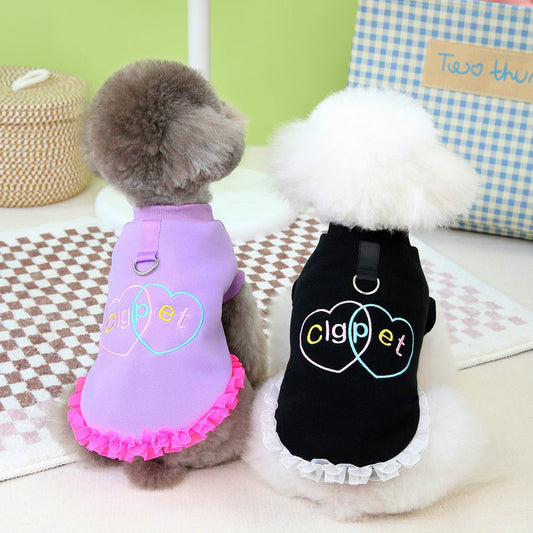 Small dog fleece sweatshirt