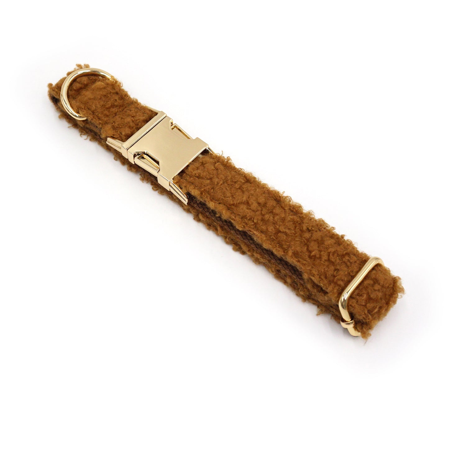 Teddy Velvet Pet Collar, Anti-lost, Engravable Name and Phone Number