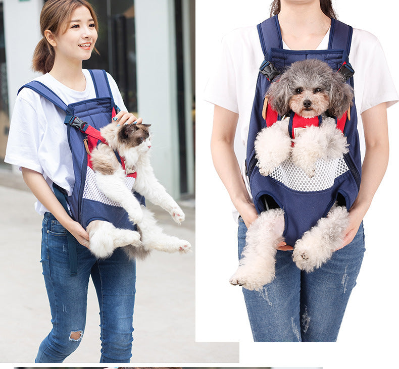 Dog Backpack Adjustable Pet Travel Backpack