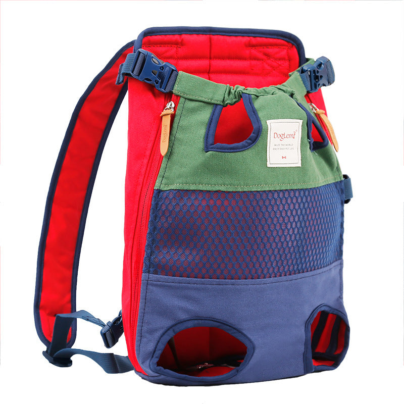 Dog Backpack Adjustable Pet Travel Backpack