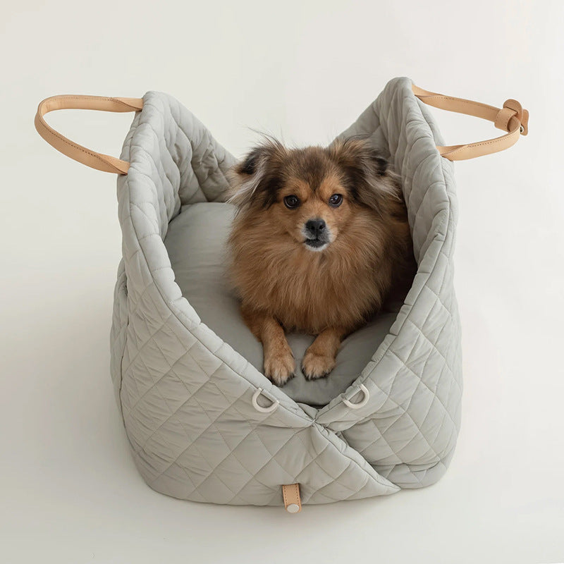 Dog Car Seat 3 in 1 Pet Bag, Waterproof and Removable