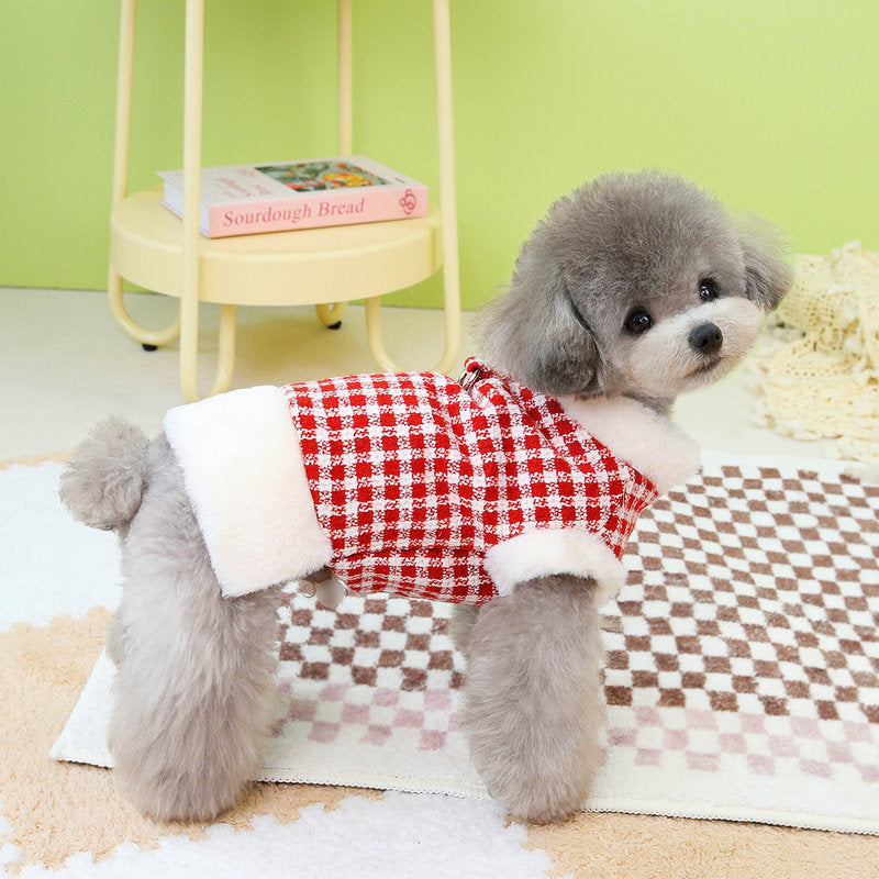 Linen cotton coat for small dogs