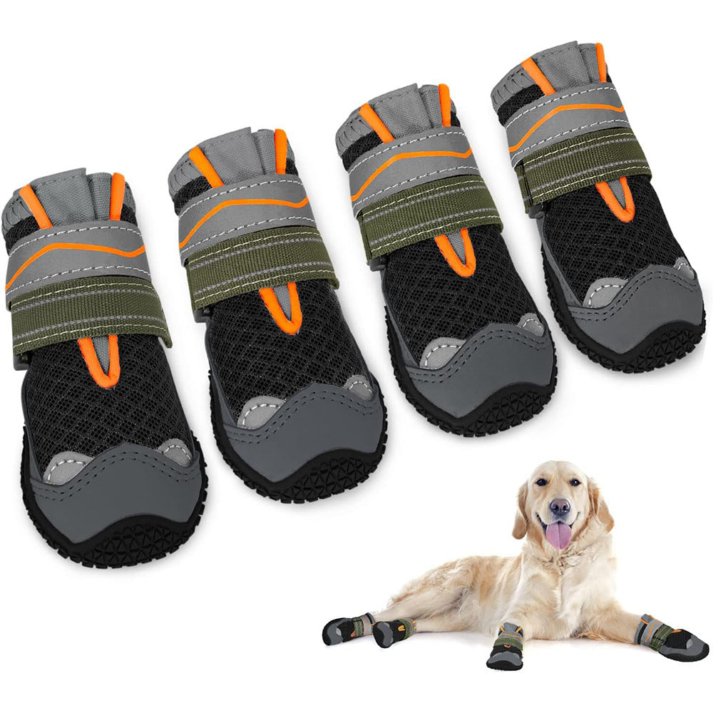 Anti-slip wear-resistant breathable dog boots