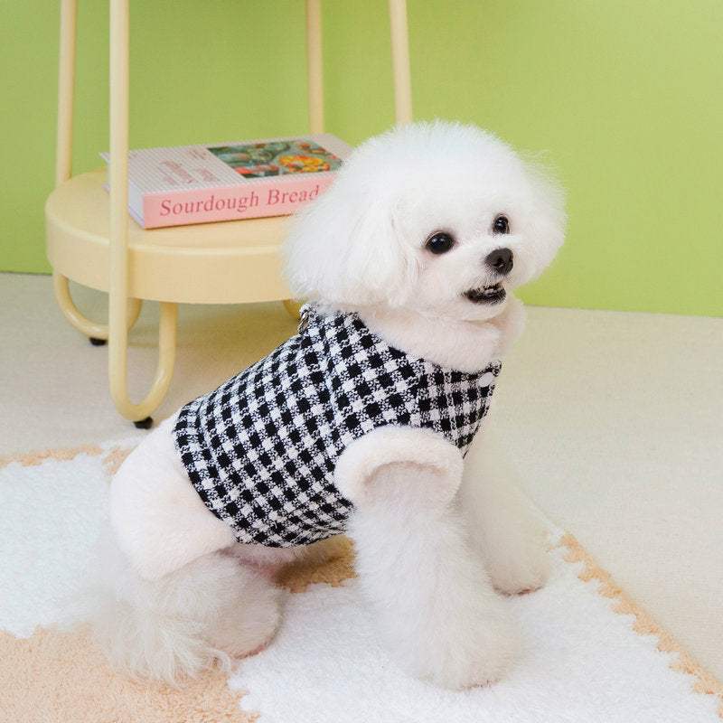 Linen cotton coat for small dogs