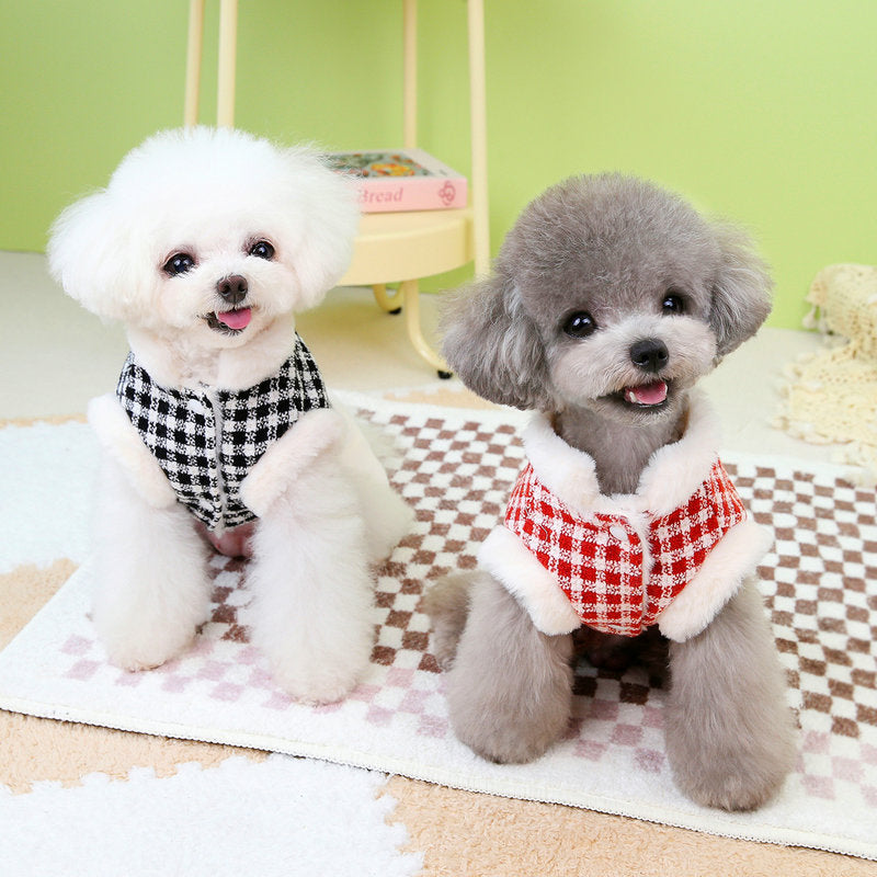 Linen cotton coat for small dogs