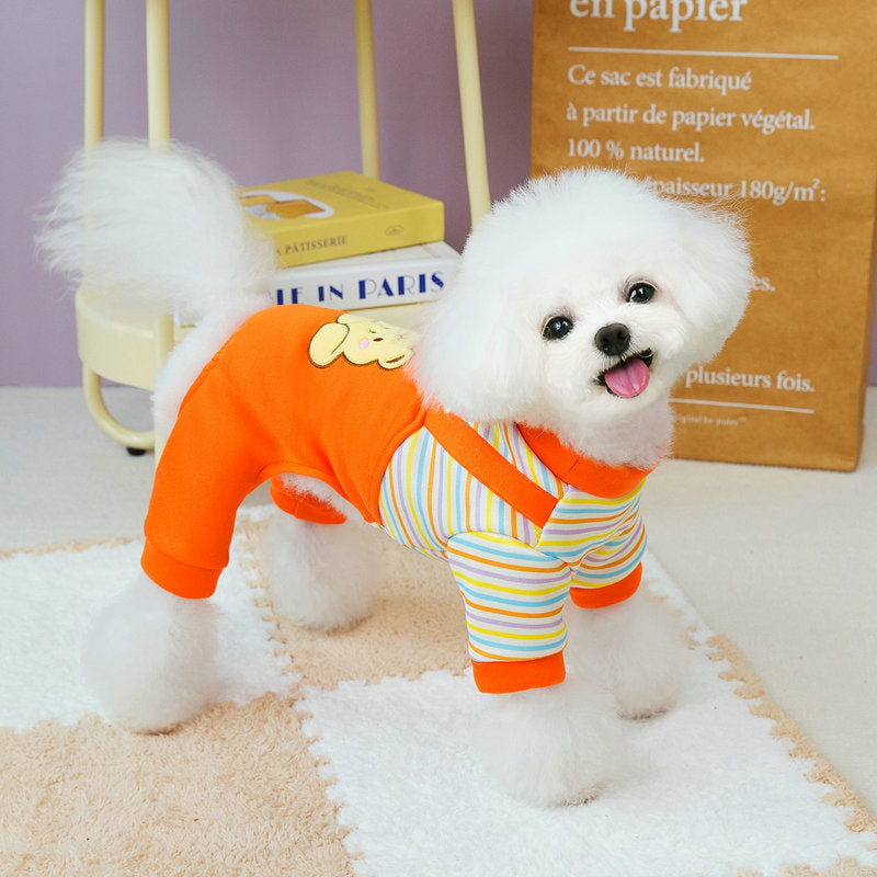 Puppy home clothes four-legged clothes