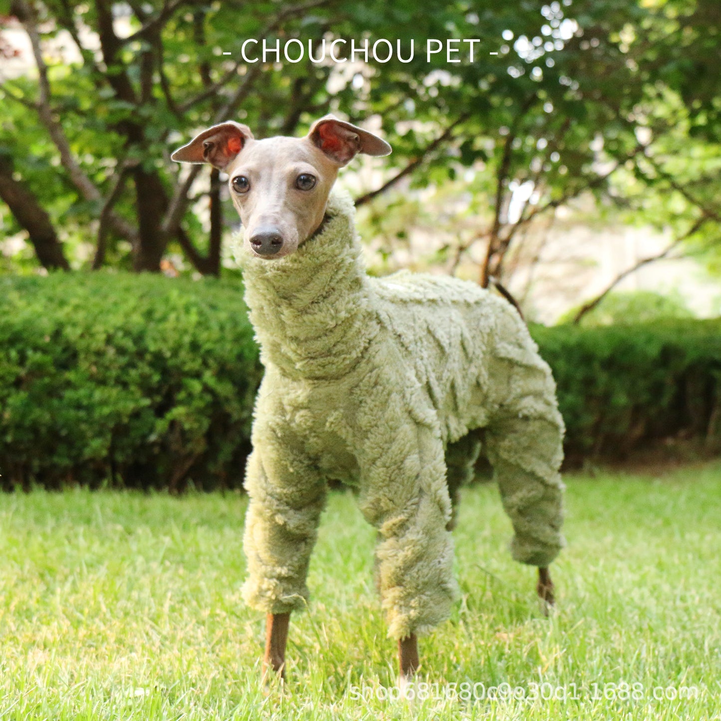 Soft and skin-friendly double-faced fleece dog sweater