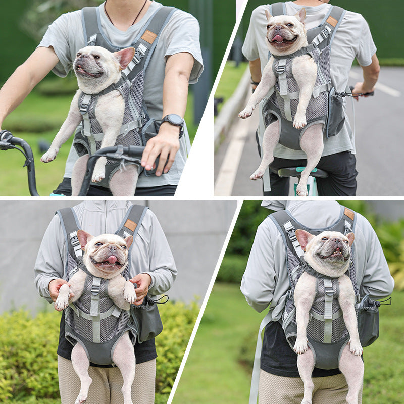 Adjustable Dog Backpack - Fits Small to Medium Dogs