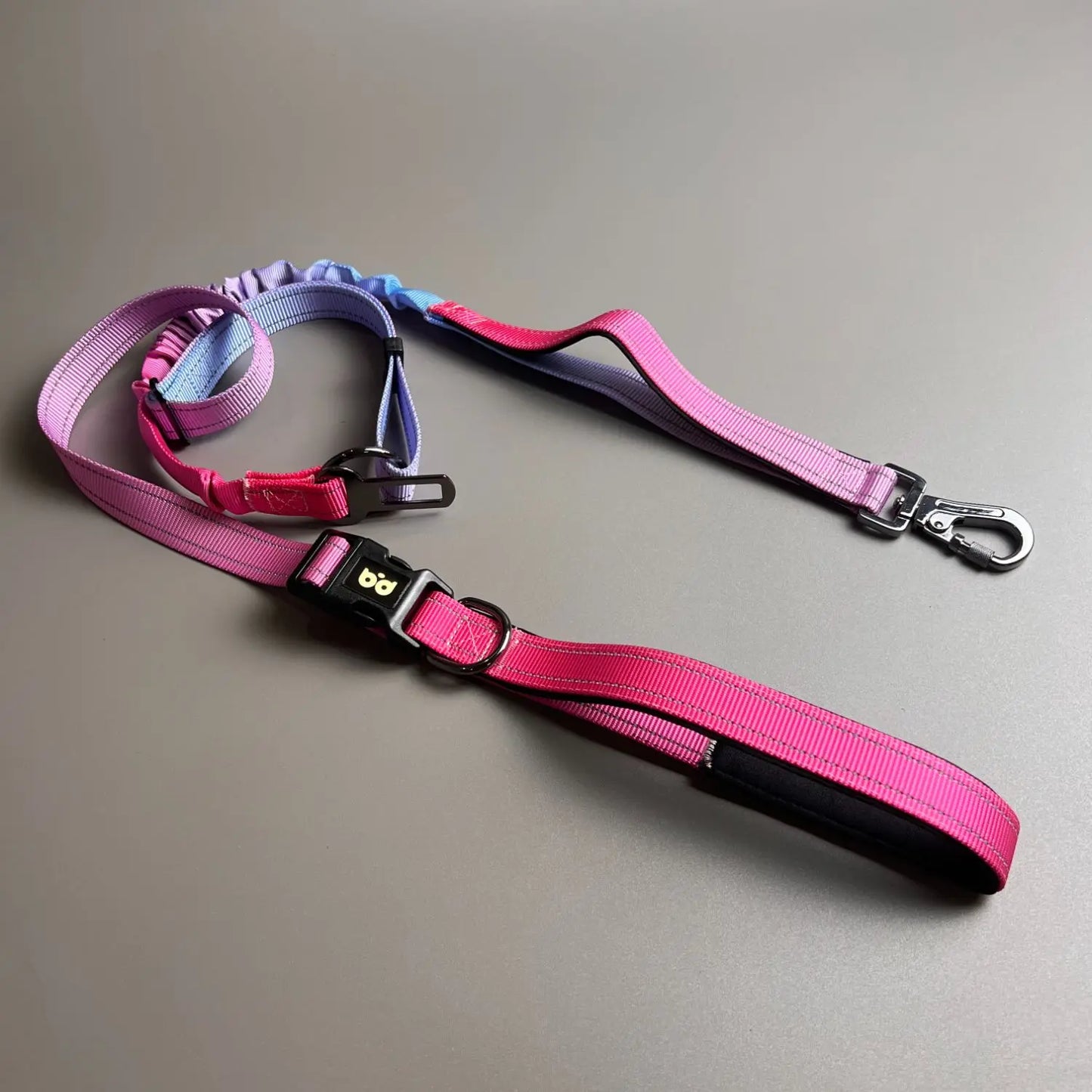 Reflective dog harness set, waterproof Oxford cloth walking rope,breathable adjustable vest style dog collar for easy on and off