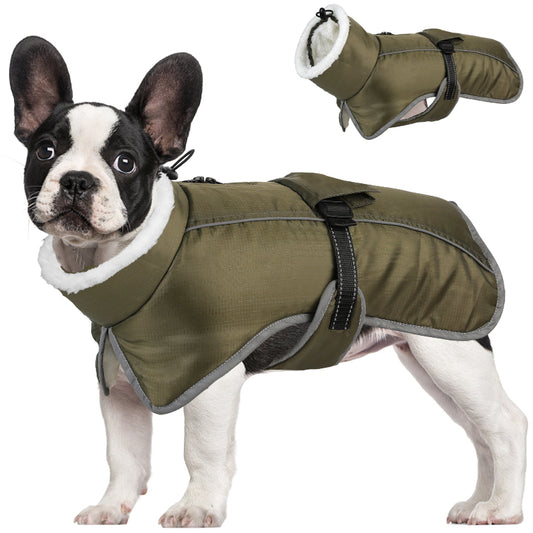 Warm waterproof cold-proof dog coat winter warm jacket